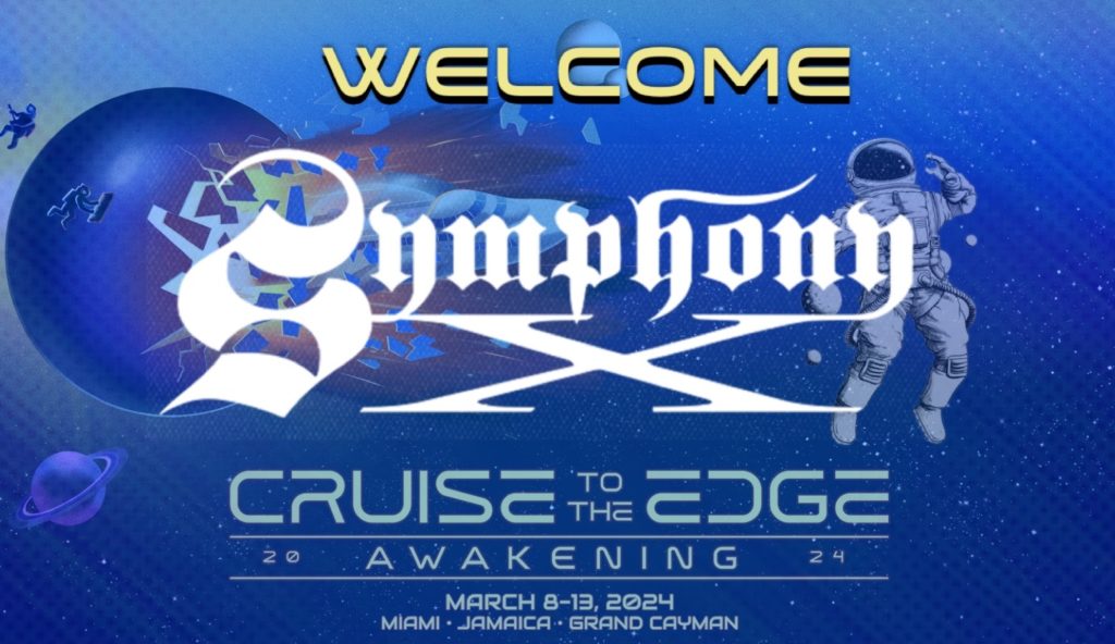 Symphony X Announce appearance on “Cruise to the Edge” March 2024